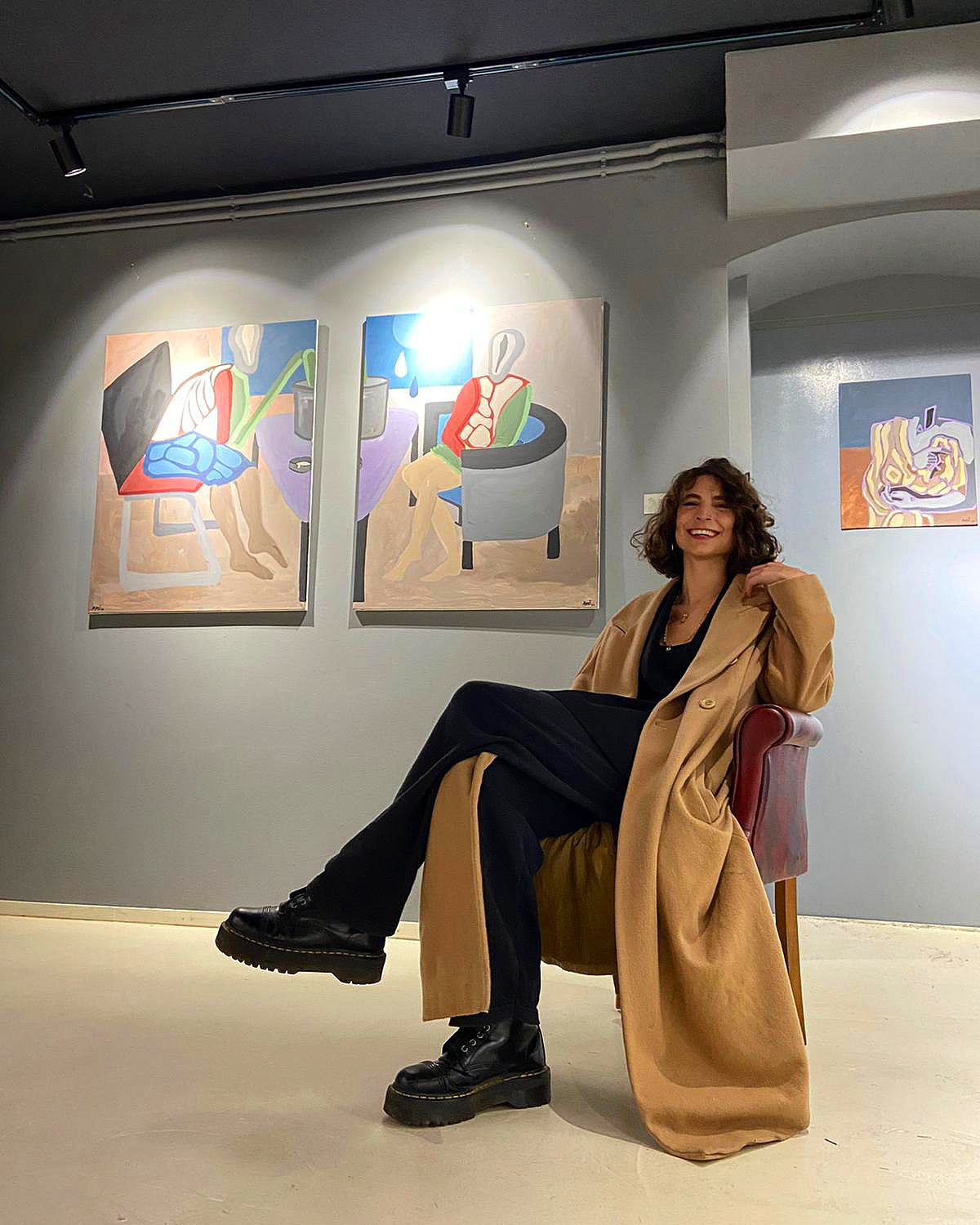 Exhibition view of WATERLANES