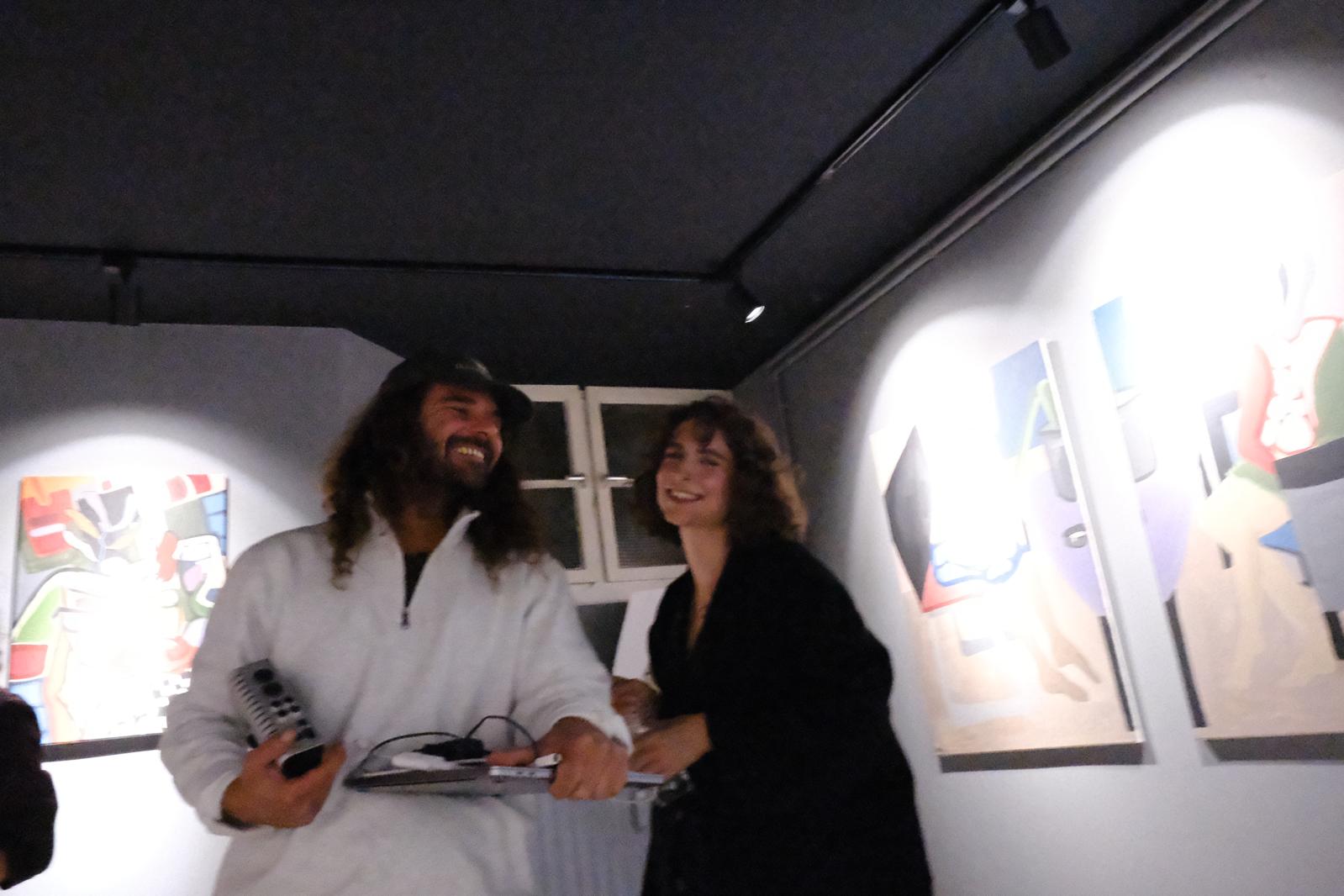 Exhibition view of WATERLANES