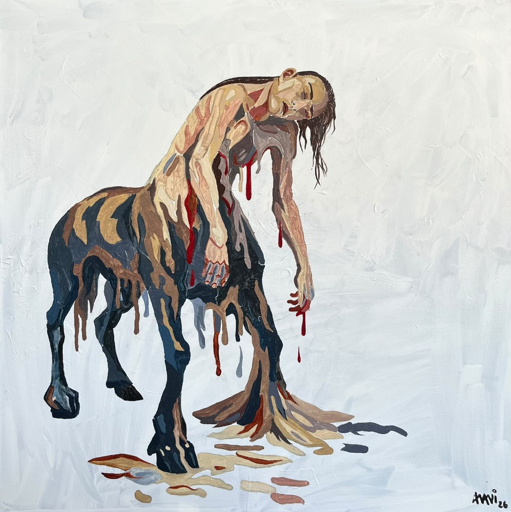 Figurative painting by Anani