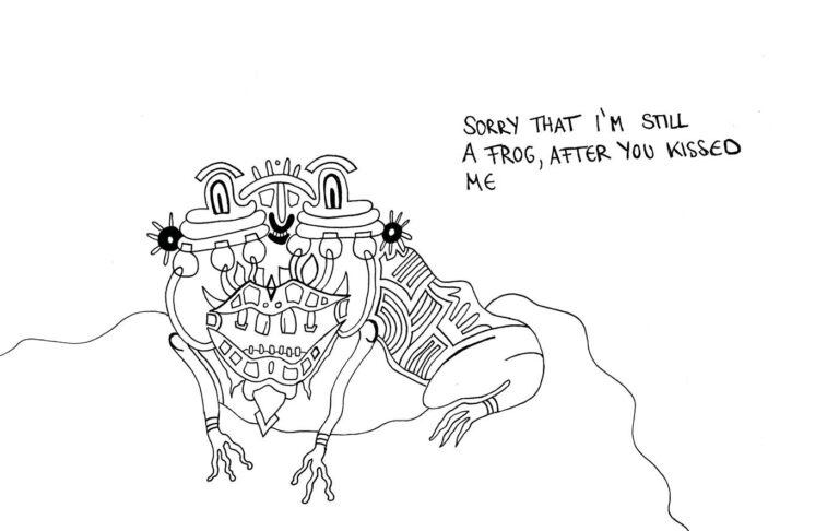 Spread from Love on Society book