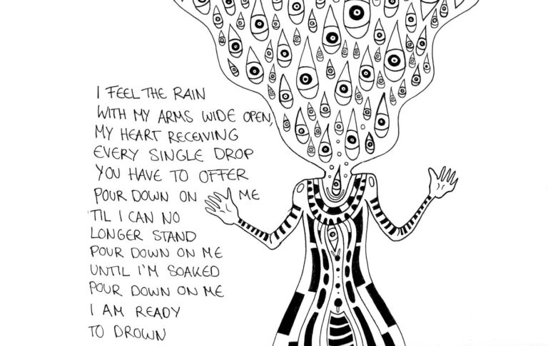 Spread from Love on Society book